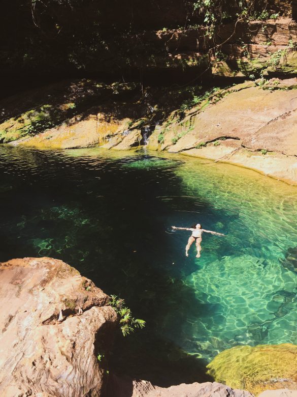 Poço Azul na Chapada das Mesas