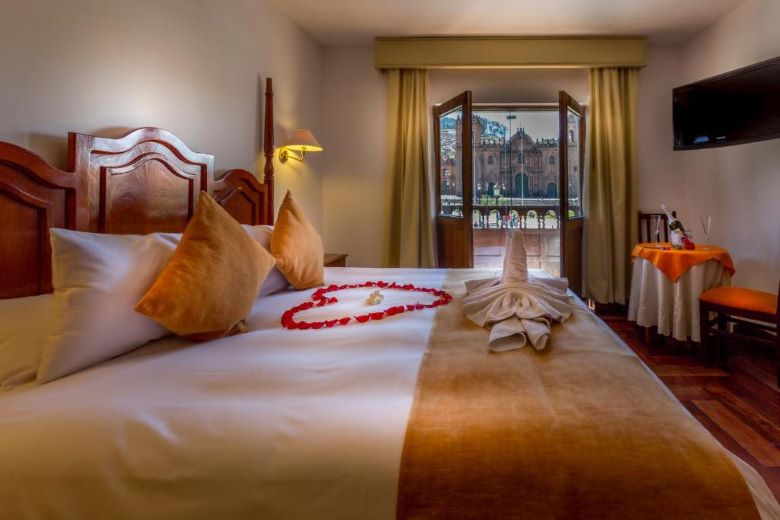 Suíte do El Virrey Boutique em Cusco