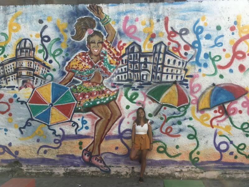 Graffiti no Espaço R.U.A. em Recife Antigo
