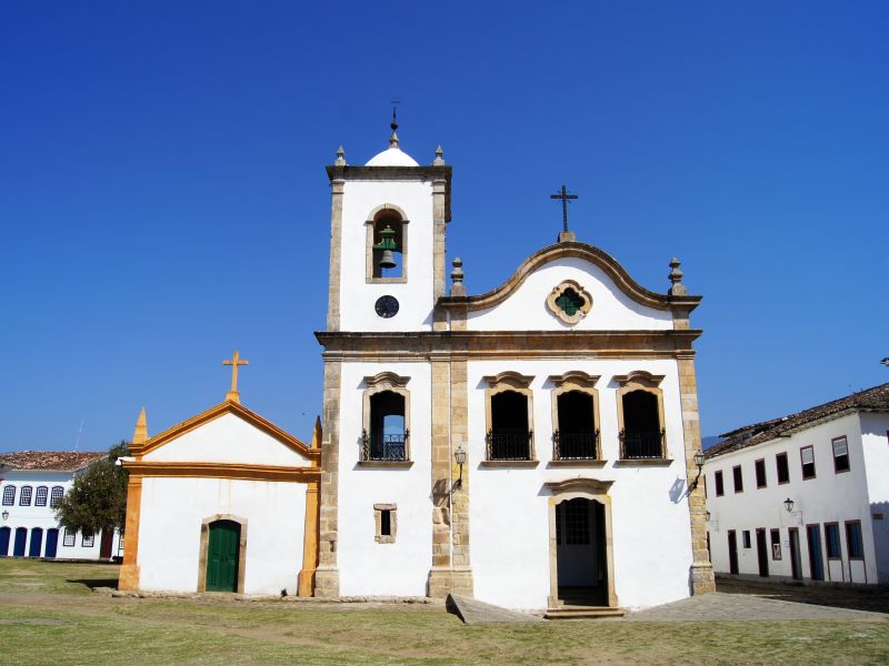Igreja de Santa Rita em Paraty