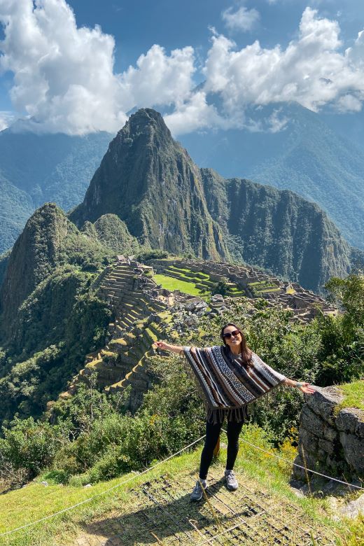 Foto clássica de Machu Picchu