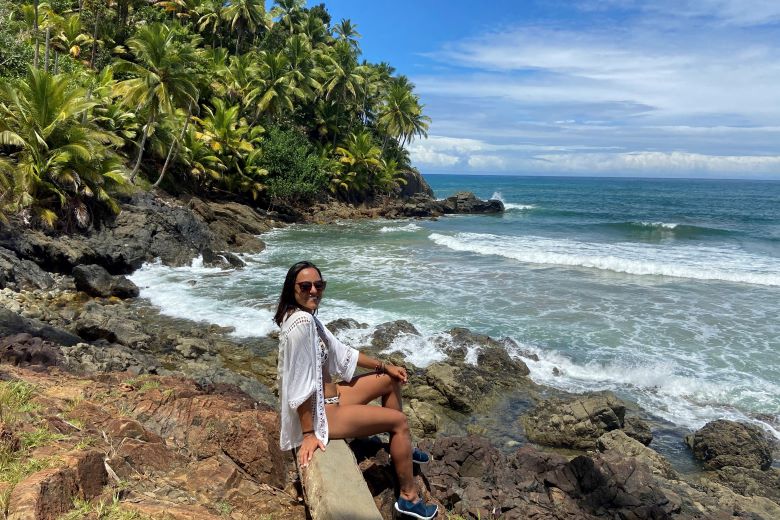 Visual do Havaizinho, uma das melhores praias de Itacaré