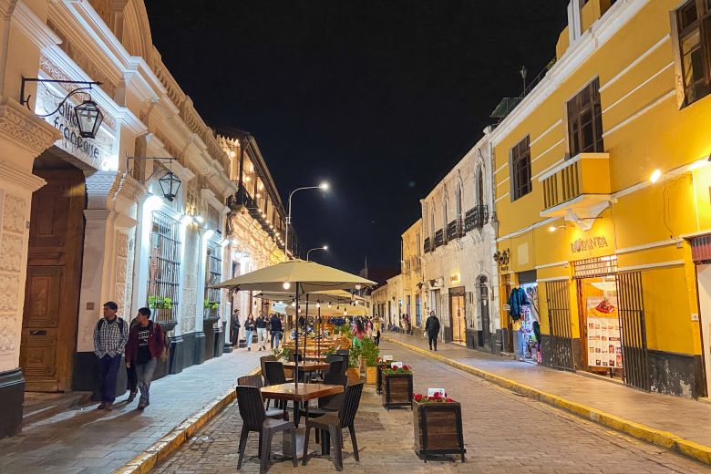 Arequipa à noite