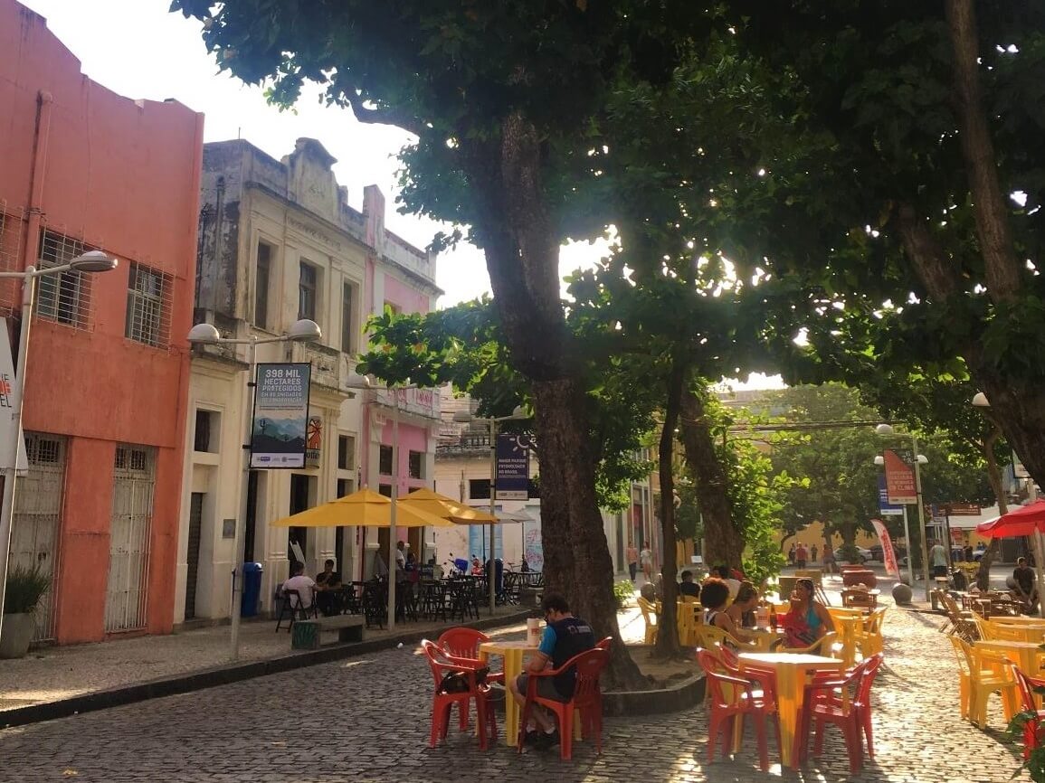 Rua da Moeda no Recife Antigo