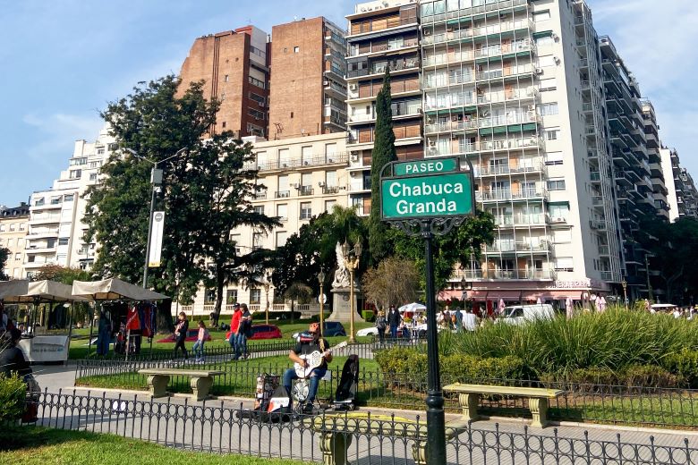 Bairro Recoleta em Buenos Aires