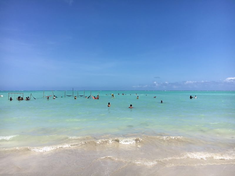 Praia de Antunes, em Maragogi