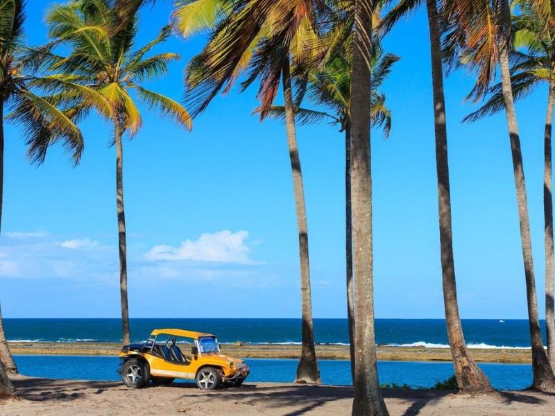 Passeio de buggy ponta a ponta em Porto de Galinhas