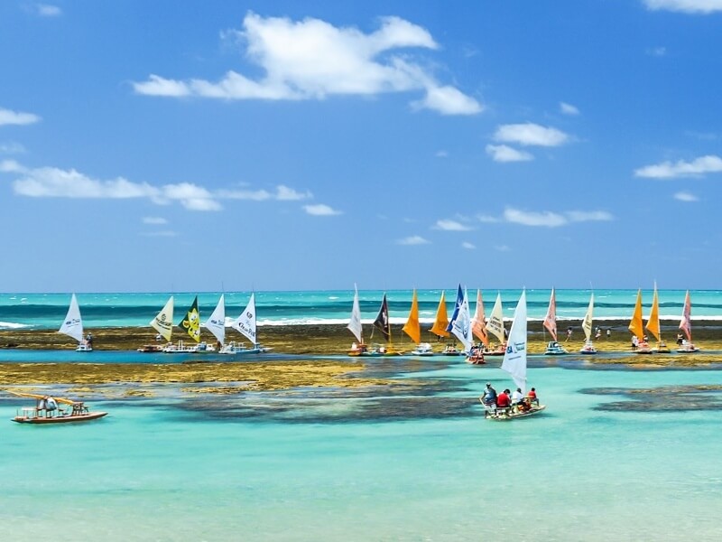 Piscinas naturais de Porto de Galinhas