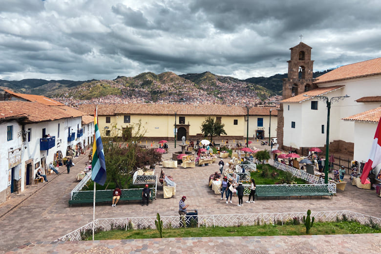 Plaza San Blas em Cusco