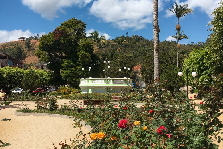 Praça Augusto Ruschi em Santa Teresa