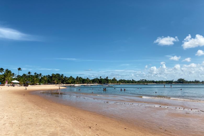 Praia principal de Barra Grande, Maraú