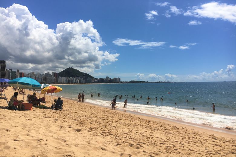 Praia de Itapoã, em Vila Velha