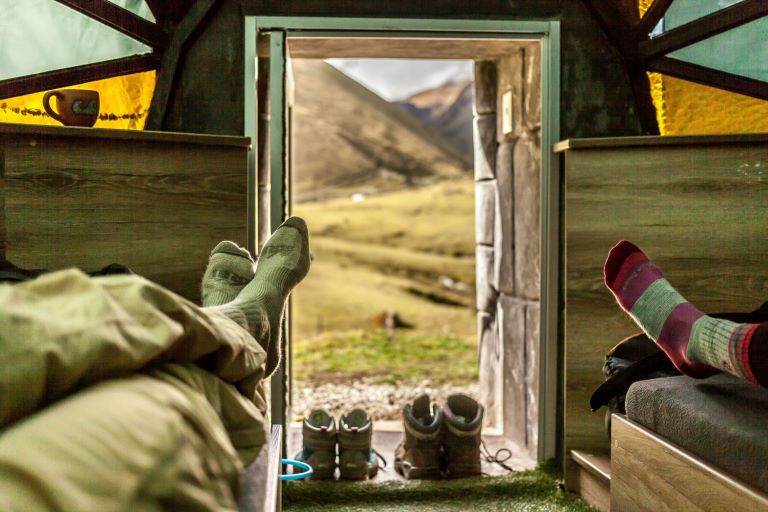 Acampamento na Trilha Salkantay para Machu Picchu